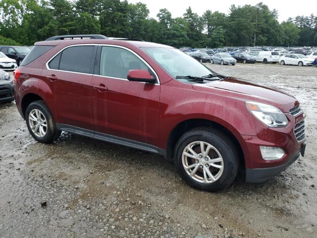 2GNALCEK8H1594982 - 2017 CHEVROLET EQUINOX LT RED photo 4