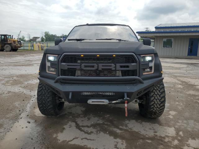 1FTFW1RG9JFA93887 - 2018 FORD F150 RAPTOR BLACK photo 5