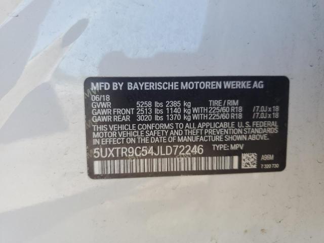5UXTR9C54JLD72246 - 2018 BMW X3 XDRIVE30I Ağ foto 13