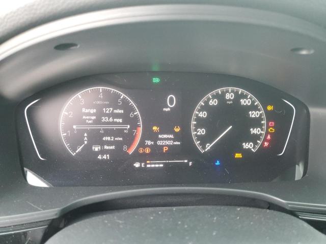 2HGFE2F55NH538157 - 2022 HONDA CIVIC SPORT GRAY photo 9