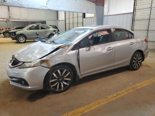 2HGFB2F96FH541209 - 2015 HONDA CIVIC EXL ვერცხლისფერი ფოტო 1