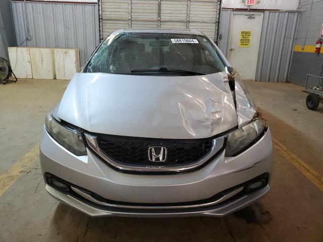 2HGFB2F96FH541209 - 2015 HONDA CIVIC EXL SILVER photo 5