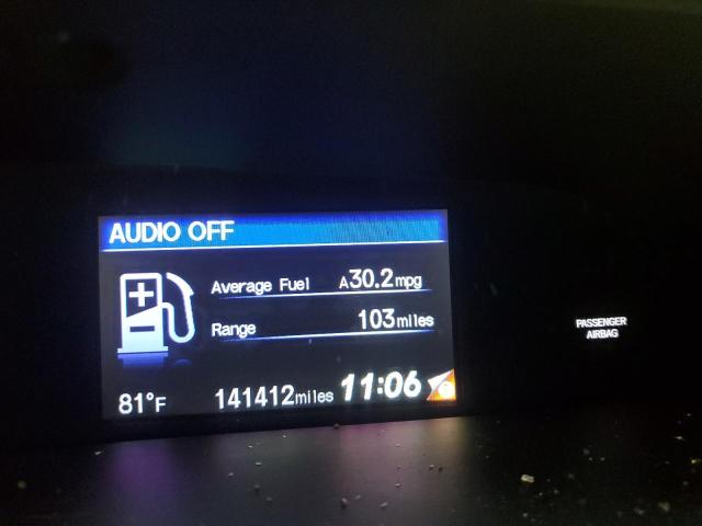 2HGFB2F96FH541209 - 2015 HONDA CIVIC EXL ვერცხლისფერი ფოტო 9