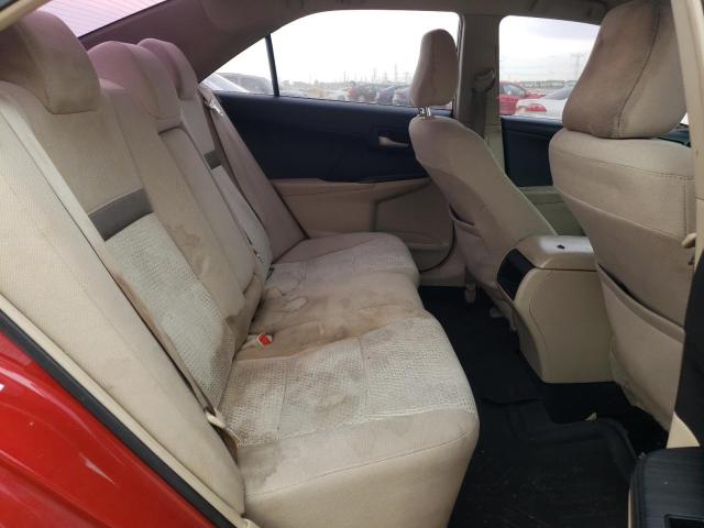 4T4BF1FK3DR275853 - 2013 TOYOTA CAMRY L RED photo 10