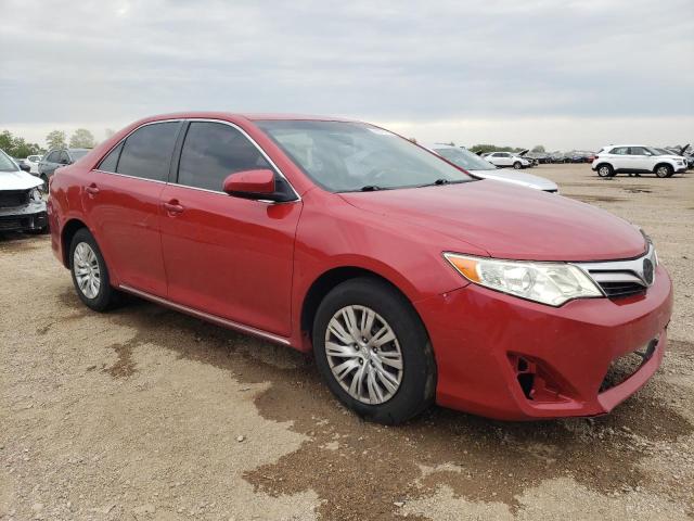 4T4BF1FK3DR275853 - 2013 TOYOTA CAMRY L RED photo 4