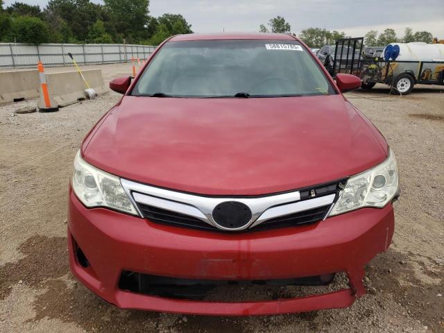 4T4BF1FK3DR275853 - 2013 TOYOTA CAMRY L RED photo 5