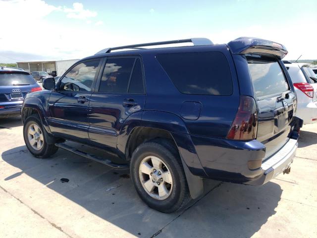 JTEBU14R540032312 - 2004 TOYOTA 4RUNNER SR5 BLUE photo 2