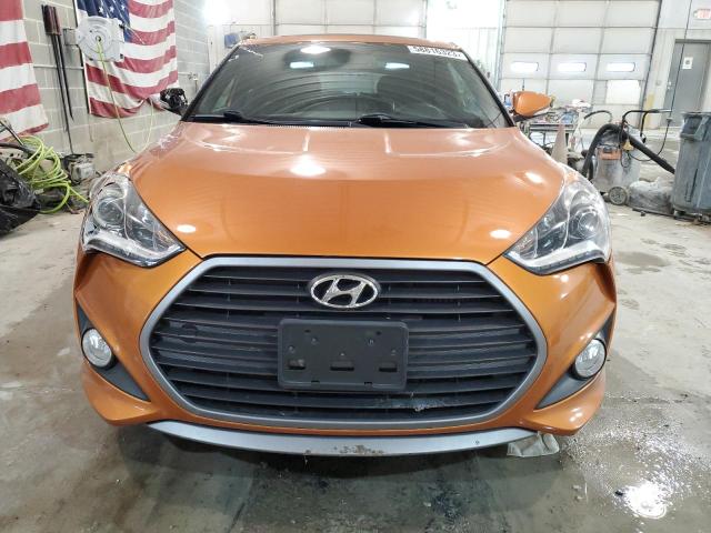 KMHTC6AE8GU279021 - 2016 HYUNDAI VELOSTER TURBO ORANGE photo 5