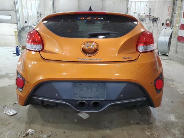 KMHTC6AE8GU279021 - 2016 HYUNDAI VELOSTER TURBO ORANGE photo 6