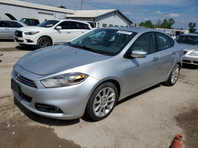 1C3CDFCAXDD301368 - 2013 DODGE DART LIMITED SILVER photo 1