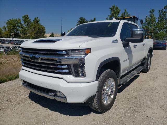 1GC4YRE70LF169747 - 2020 CHEVROLET SILVERADO K2500 HIGH COUNTRY WHITE photo 2