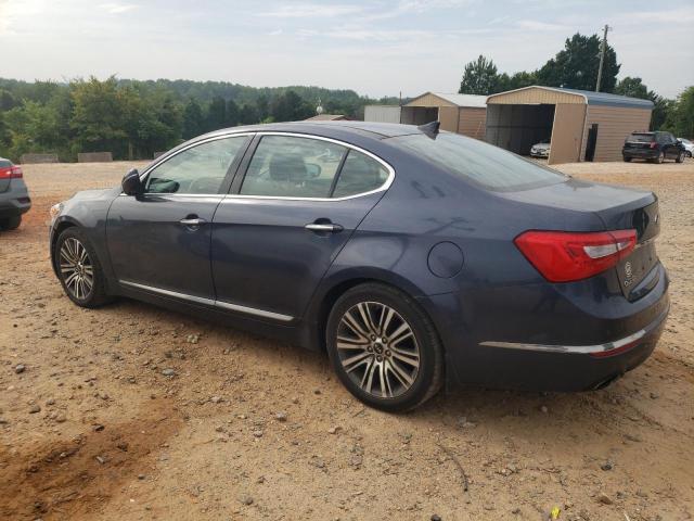 KNALN4D77E5139580 - 2014 KIA CADENZA PREMIUM BLUE photo 2