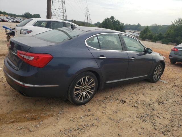 KNALN4D77E5139580 - 2014 KIA CADENZA PREMIUM BLUE photo 3