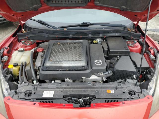JM1BL1L32C1615840 - 2012 MAZDA SPEED 3 RED photo 11
