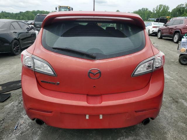 JM1BL1L32C1615840 - 2012 MAZDA SPEED 3 RED photo 6