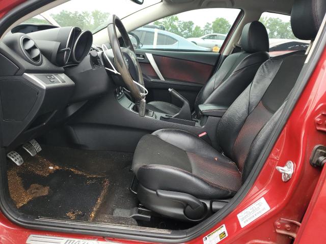 JM1BL1L32C1615840 - 2012 MAZDA SPEED 3 RED photo 7