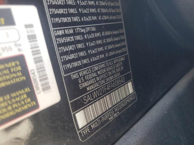 SALWV2TF4FA608543 - 2015 LAND ROVER RANGE ROVE AUTOBIOGRAPHY CHARCOAL photo 13