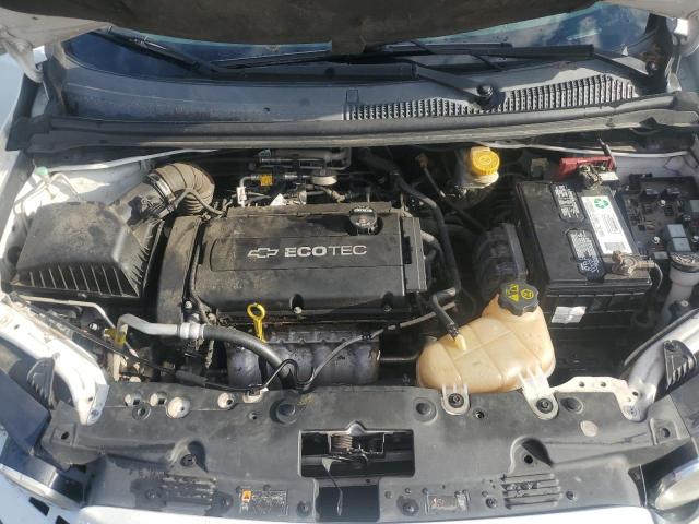 1G1JA6SH9F4189054 - 2015 CHEVROLET SONIC LS WHITE photo 11