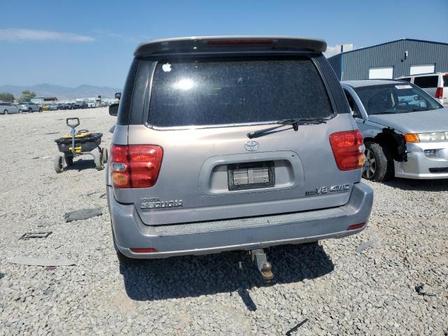 5TDBT48A91S011159 - 2001 TOYOTA SEQUOIA LIMITED SILVER photo 6