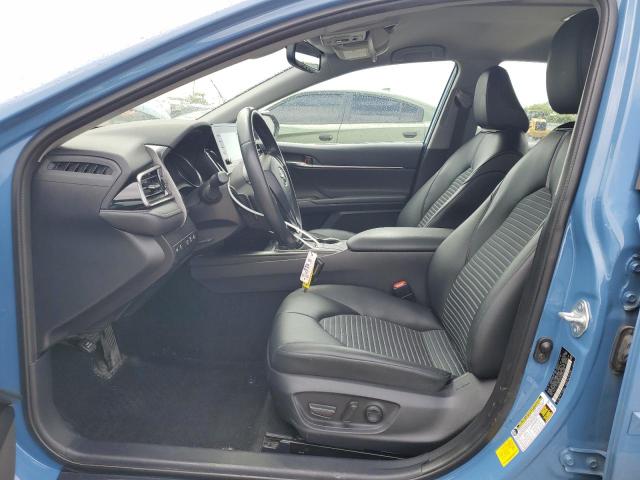 4T1G11AK1PU101550 - 2023 TOYOTA CAMRY SE NIGHT SHADE BLUE photo 7