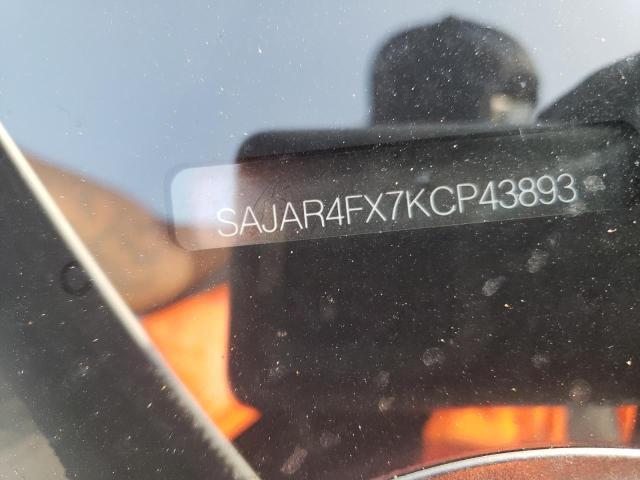 SAJAR4FX7KCP43893 - 2019 JAGUAR XE WHITE photo 12