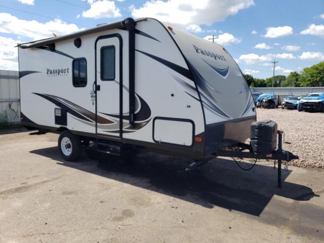 4YDT15312HT416540 - 2017 KEYSTONE PASSPORT TWO TONE photo 1