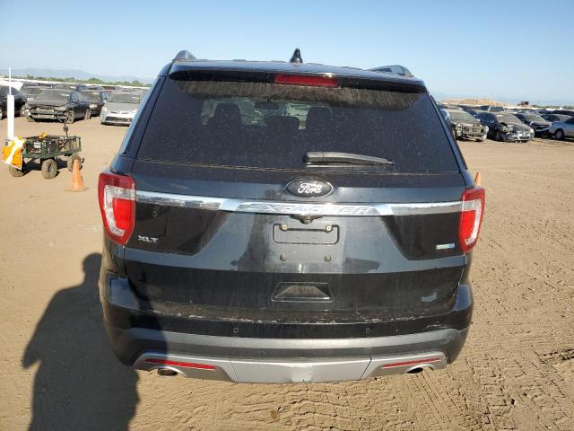 1FM5K8D87GGA43858 - 2016 FORD EXPLORER XLT BLACK photo 6