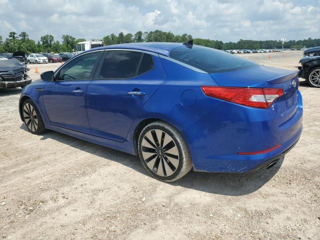 KNAGR4A67B5087431 - 2011 KIA OPTIMA SX BLUE photo 2