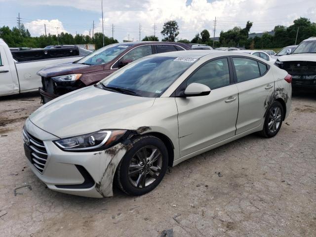 KMHD84LF0HU227514 - 2017 HYUNDAI ELANTRA SE BEIGE photo 1