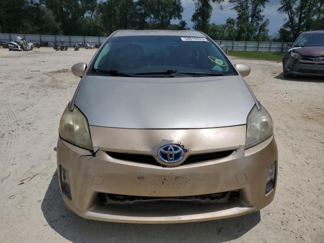 JTDKN3DU6A0172558 - 2010 TOYOTA PRIUS GOLD photo 5