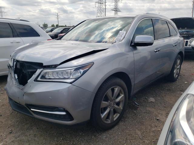 5FRYD4H96GB034228 - 2016 ACURA MDX ADVANCE SILVER photo 1