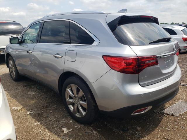 5FRYD4H96GB034228 - 2016 ACURA MDX ADVANCE SILVER photo 2