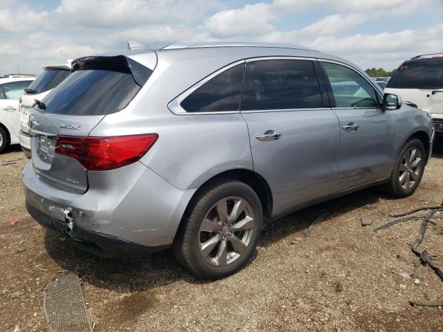 5FRYD4H96GB034228 - 2016 ACURA MDX ADVANCE SILVER photo 3