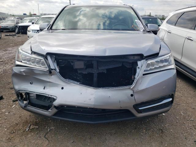 5FRYD4H96GB034228 - 2016 ACURA MDX ADVANCE SILVER photo 5