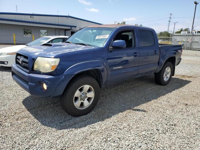 5TEJU62N36Z287010 - 2006 TOYOTA TACOMA DOUBLE CAB PRERUNNER BLUE photo 1