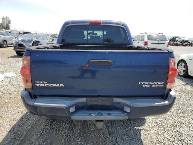 5TEJU62N36Z287010 - 2006 TOYOTA TACOMA DOUBLE CAB PRERUNNER BLUE photo 6