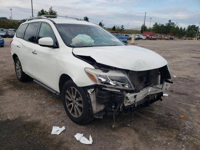5N1AR2MN6FC649283 - 2015 NISSAN PATHFINDER S 白色 照片 1