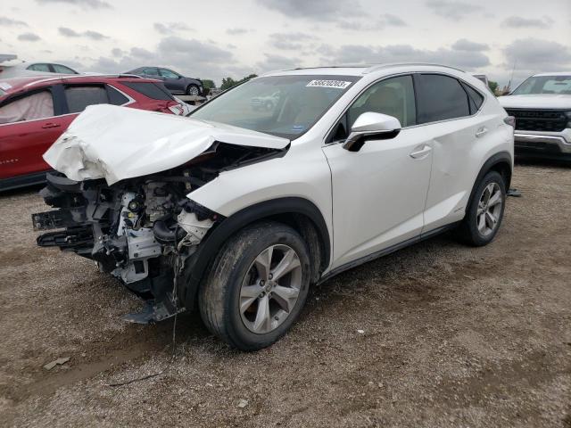 JTJBJRBZ4H2058390 - 2017 LEXUS NX 300H WHITE photo 1