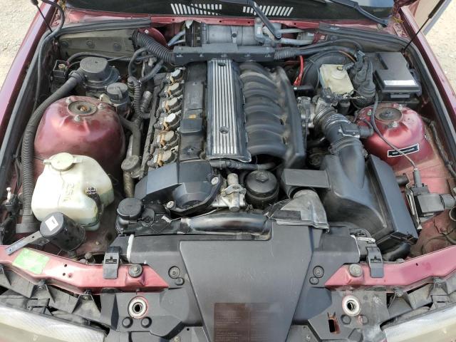 WBABK8320VET95299 - 1997 BMW 328 IC AUTOMATIC BURGUNDY photo 11