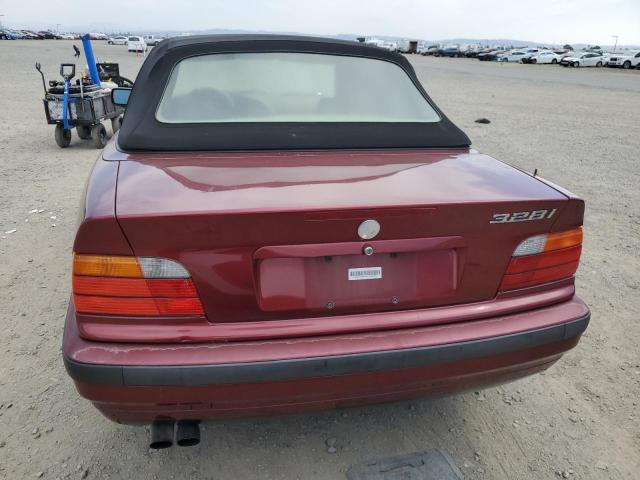 WBABK8320VET95299 - 1997 BMW 328 IC AUTOMATIC BURGUNDY photo 6