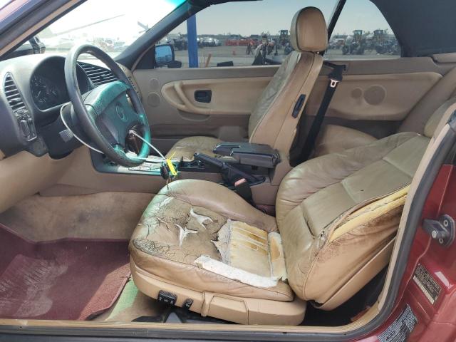 WBABK8320VET95299 - 1997 BMW 328 IC AUTOMATIC BURGUNDY photo 7