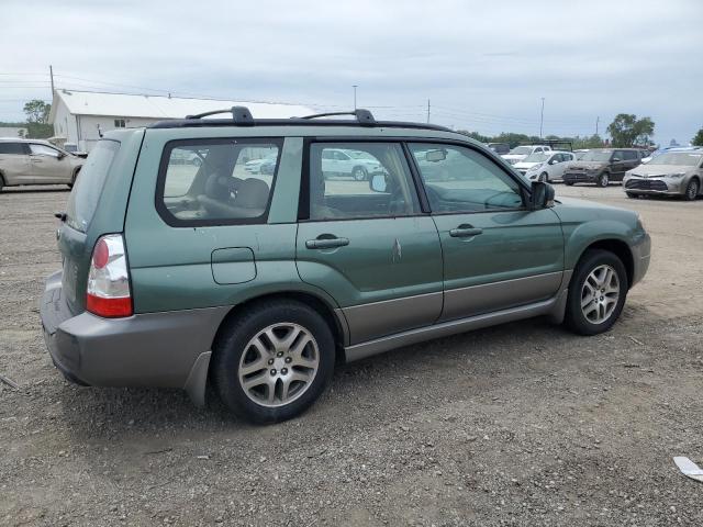 JF1SG67606H749656 - 2006 SUBARU FORESTER 2.5X LL BEAN GREEN photo 3