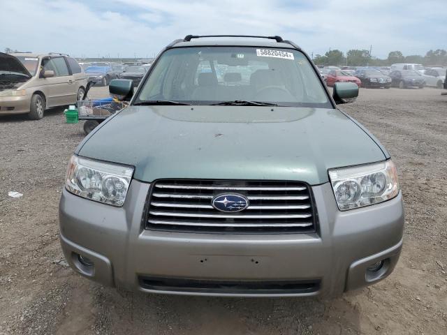 JF1SG67606H749656 - 2006 SUBARU FORESTER 2.5X LL BEAN GREEN photo 5