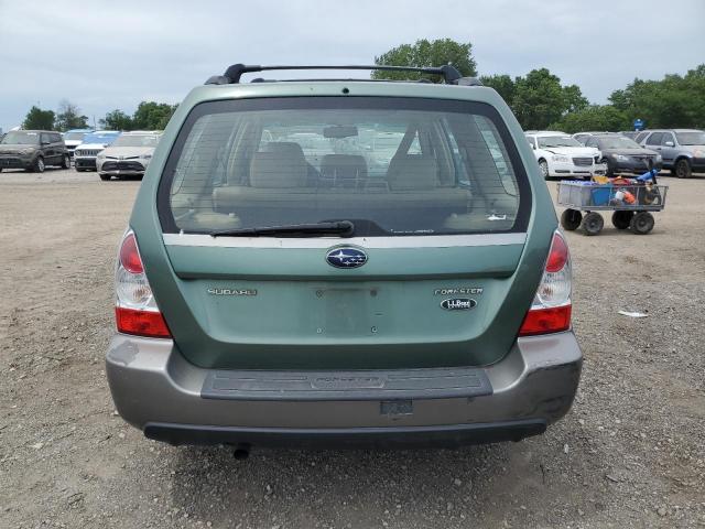 JF1SG67606H749656 - 2006 SUBARU FORESTER 2.5X LL BEAN GREEN photo 6