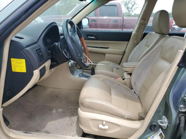 JF1SG67606H749656 - 2006 SUBARU FORESTER 2.5X LL BEAN GREEN photo 7