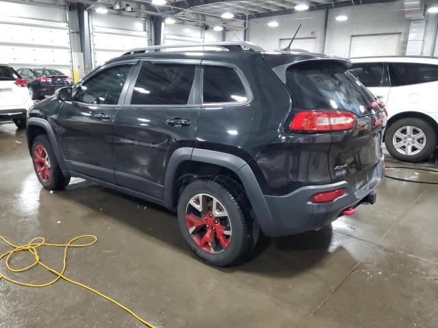 1C4PJMBS5FW587545 - 2015 JEEP CHEROKEE TRAILHAWK BLACK photo 2
