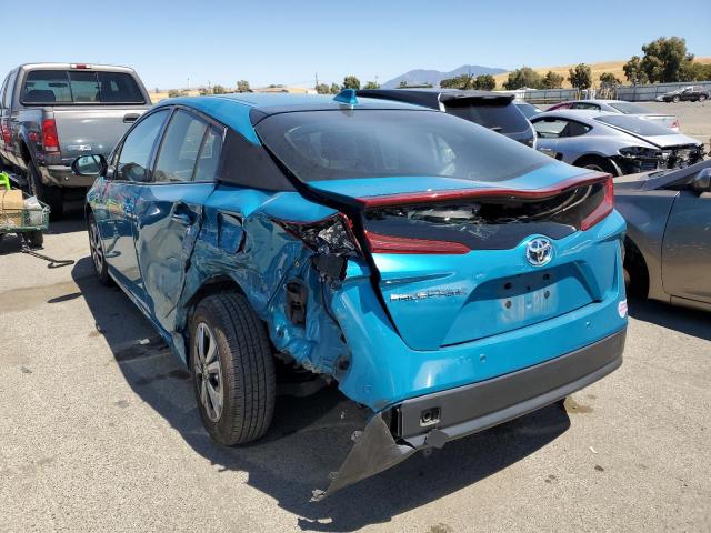 JTDKARFPXK3113048 - 2019 TOYOTA PRIUS PRIM 青绿色 照片 2