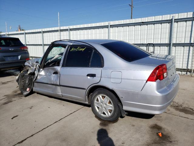 1HGES16375L010880 - 2005 HONDA CIVIC DX VP فضي صورة 2