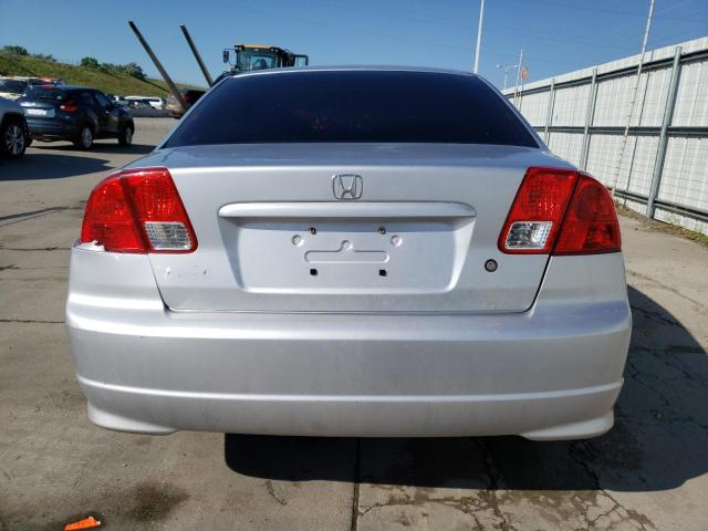1HGES16375L010880 - 2005 HONDA CIVIC DX VP فضي صورة 6