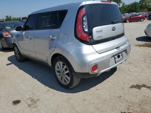 KNDJP3A52H7433141 - 2017 KIA SOUL + GRAY photo 2